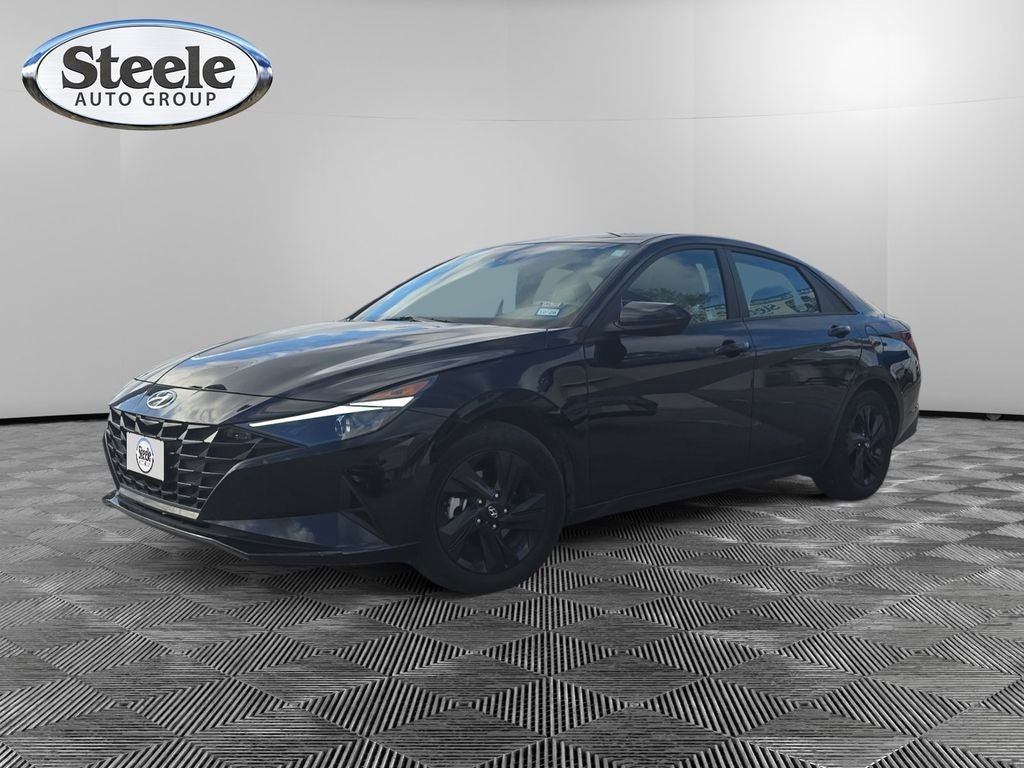 2023 Hyundai ELANTRA HYBRID Blue